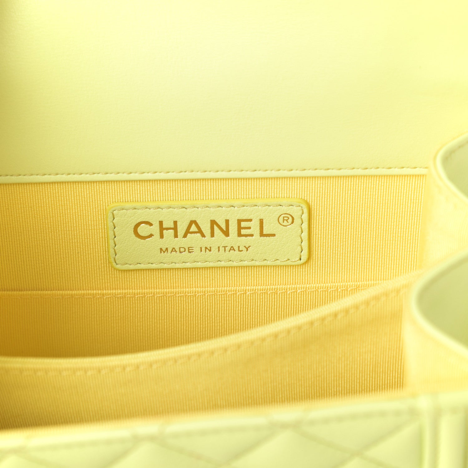 Chanel Calfskin Quilted North South Boy Flap Light Green 6 of 9