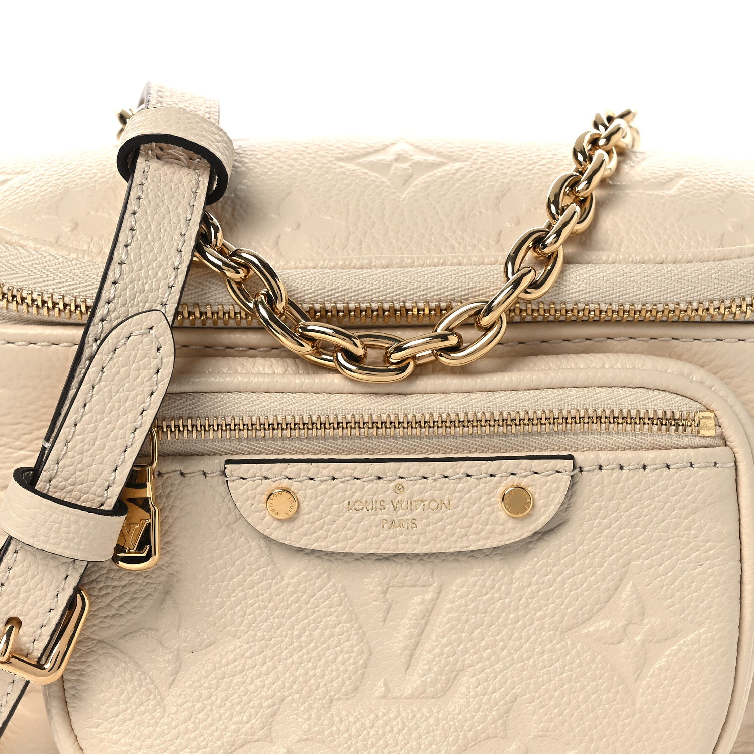 Louis Vuitton Empreinte Mini Bumbag Cream 6 of 8
