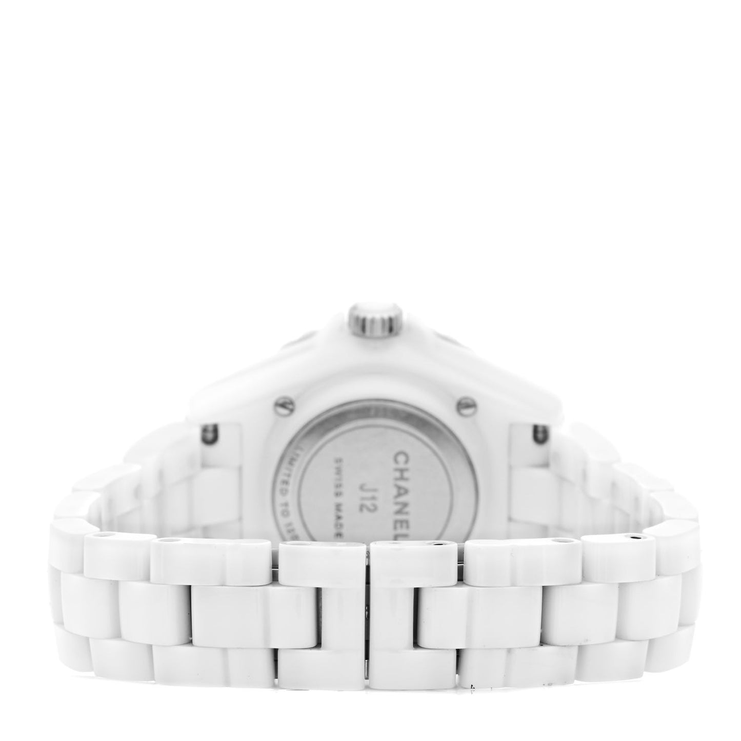 Stainless Steel Ceramic 33mm J12 Quartz Watch Blush