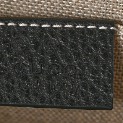 Gucci Dollar Calfskin Small Interlocking G Shoulder Bag Black 8 of 12