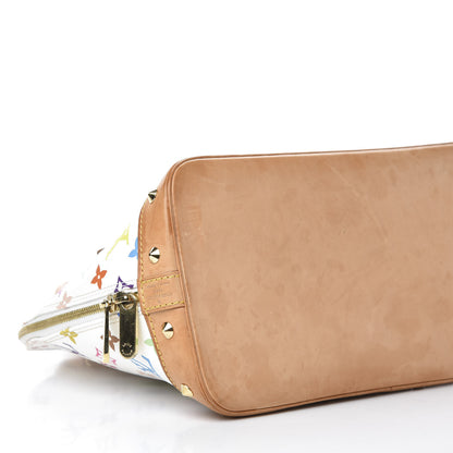 Louis Vuitton Monogram Multicolor Alma White 7 of 10