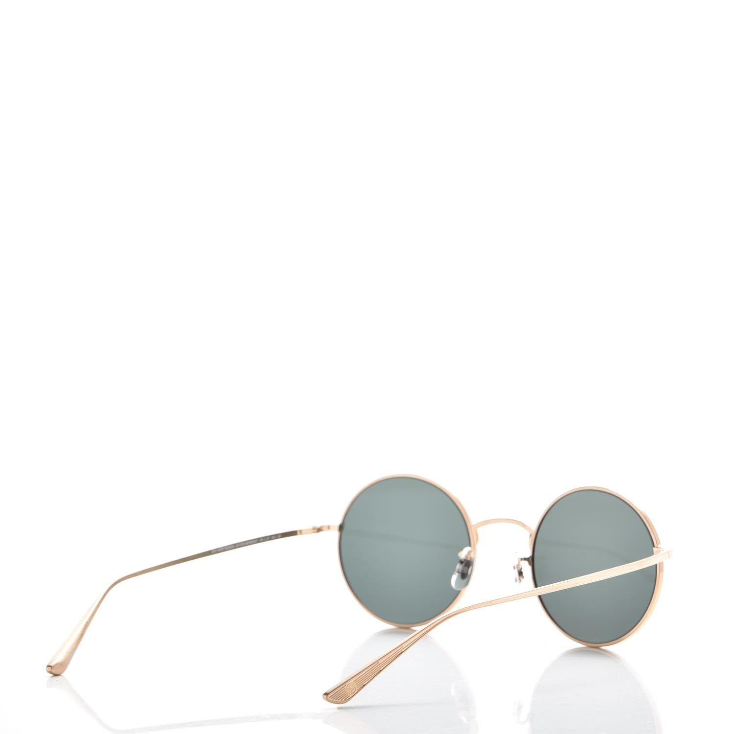 Oliver Peoples The Row After Midnight Round Sunglasses Gold 3 of 9