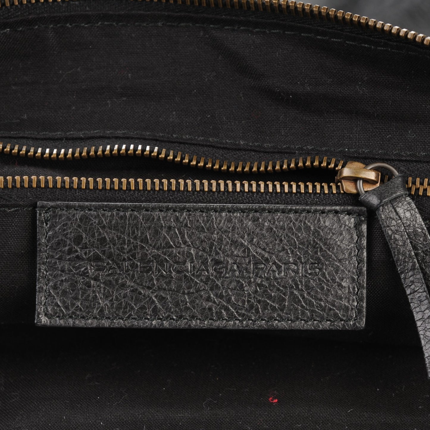Agneau Classic Hardware Day Hobo Black