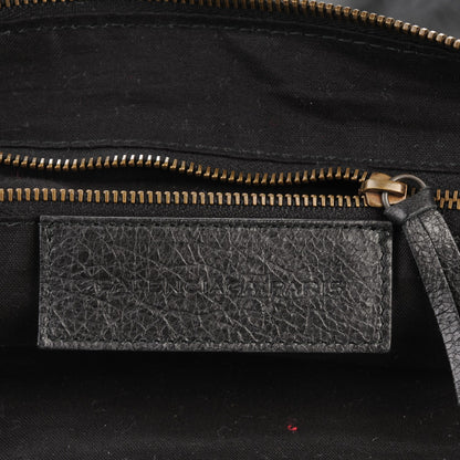 Balenciaga Agneau Classic Hardware Day Hobo Black 6 of 7