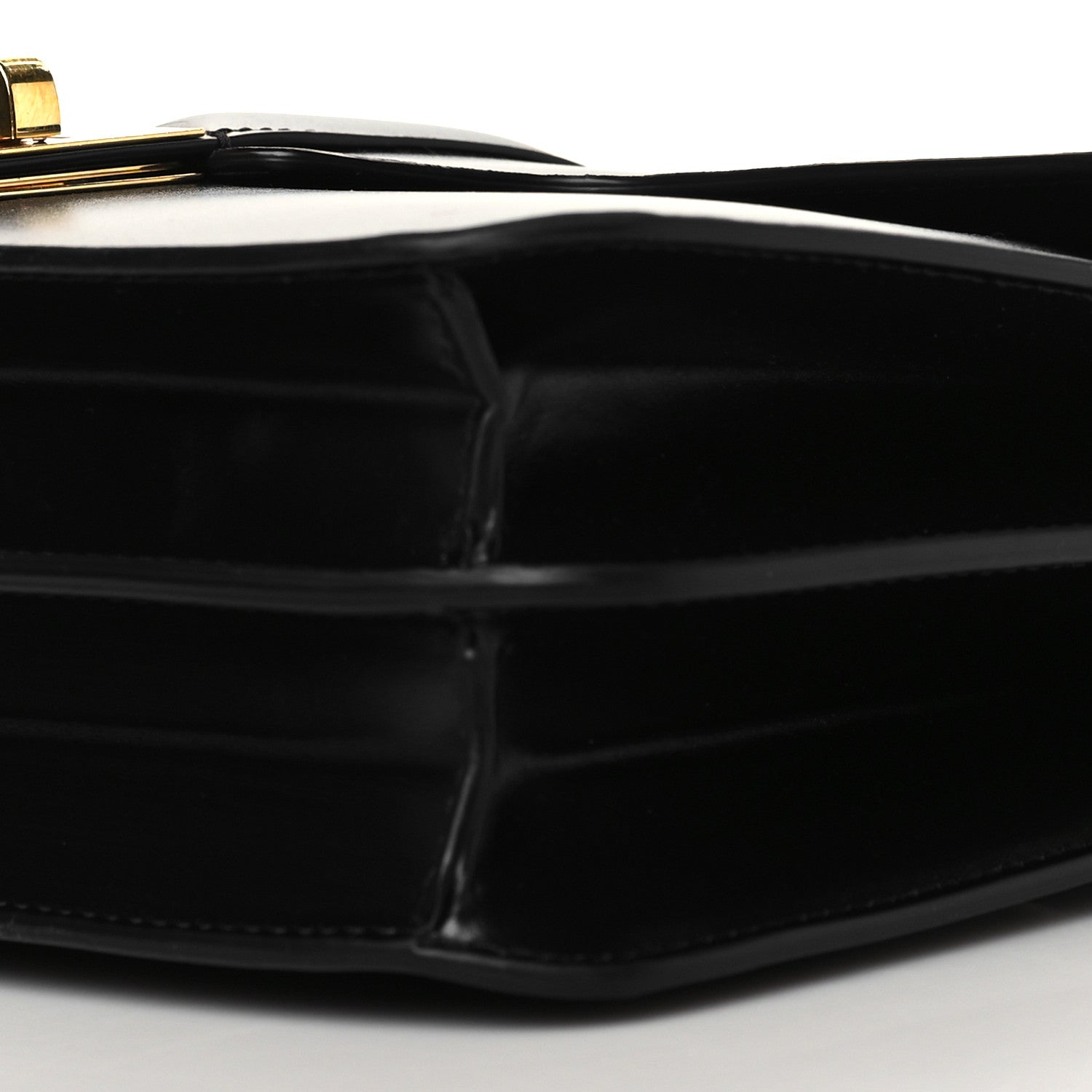 Celine Satinated Calfskin 16 Chain Bag Black 9 of 9