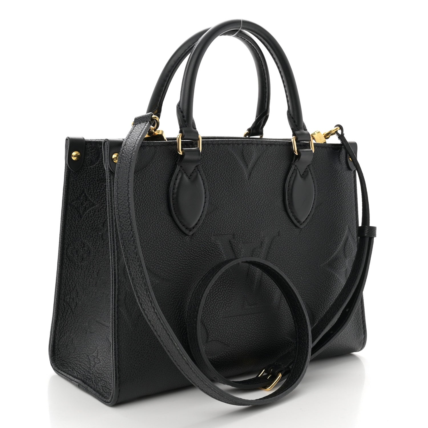 Louis Vuitton Empreinte Monogram Giant Onthego PM Black 3 of 9