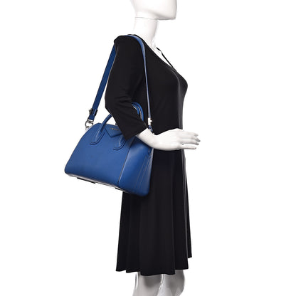 Givenchy Sugar Goatskin Small Antigona Indigo Blue 2 of 9