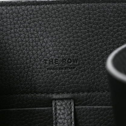 The Row Grained Calfskin Soft Margaux 10 Bag Black 6 of 9