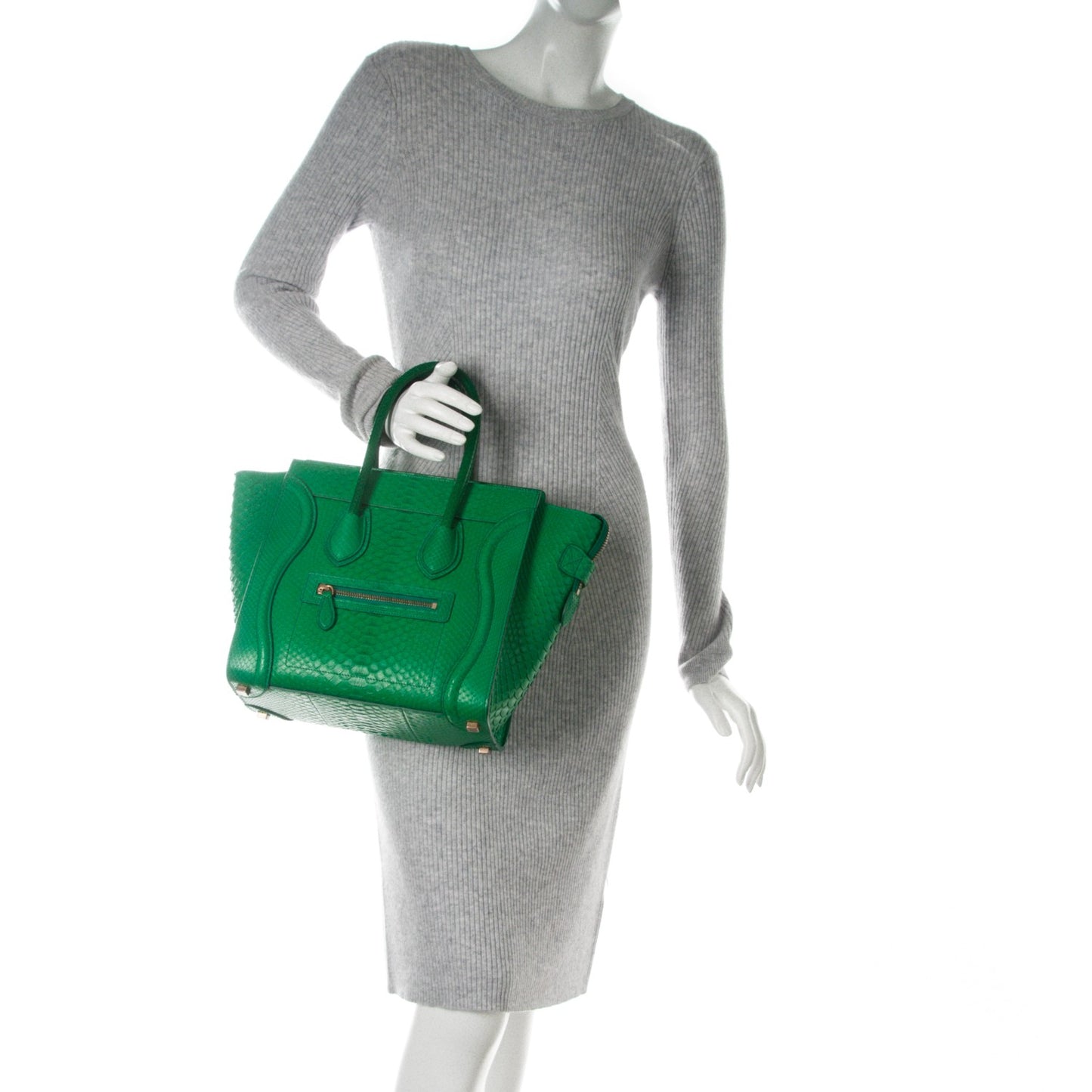 Python Micro Luggage Grass Green