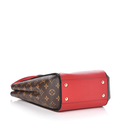 Louis Vuitton Calfskin Monogram Kimono Tote PM Cherry 5 of 8