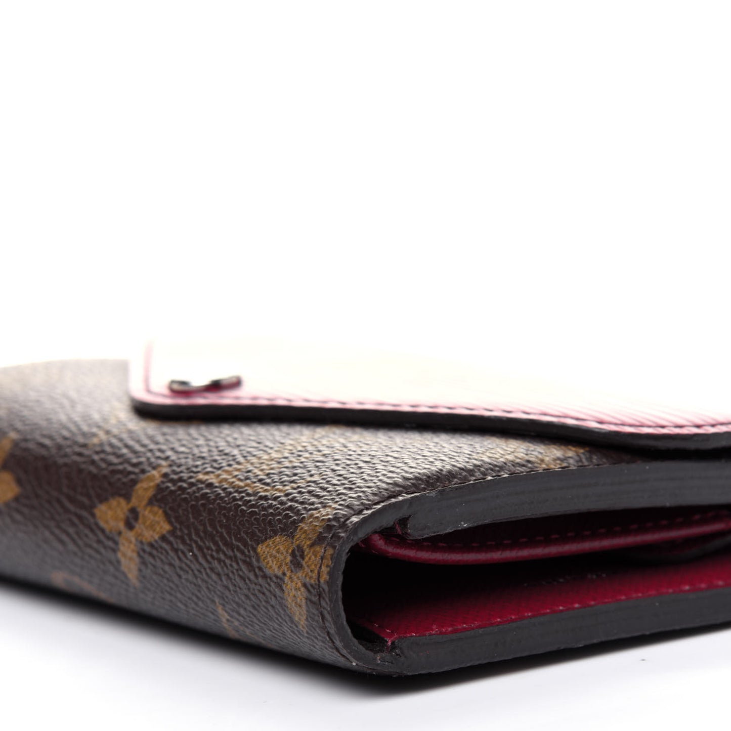 Epi Monogram Marie-Lou Compact Wallet Fuchsia
