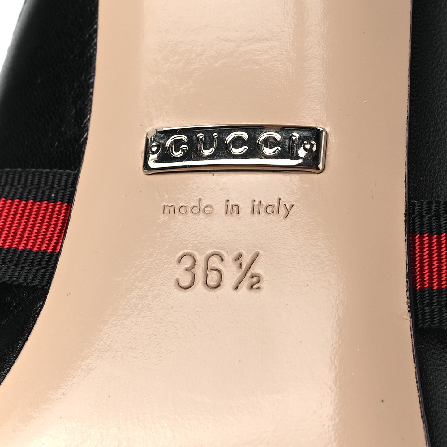 Malaga Kid Sylvie Web Cross Strap Mid-Heel Slides 36.5 Black