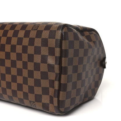Louis Vuitton Damier Ebene Speedy 30 9 of 9