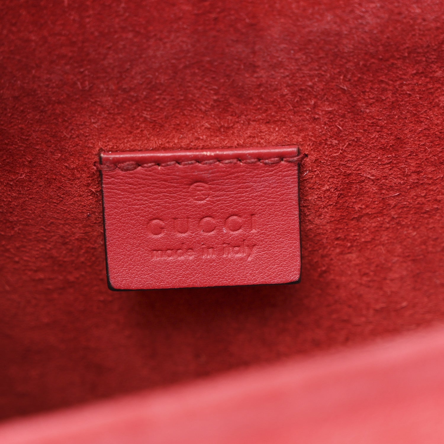 Gucci GG Supreme Monogram Mini Dionysus Shoulder Bag Hibiscus Red 6 of 14
