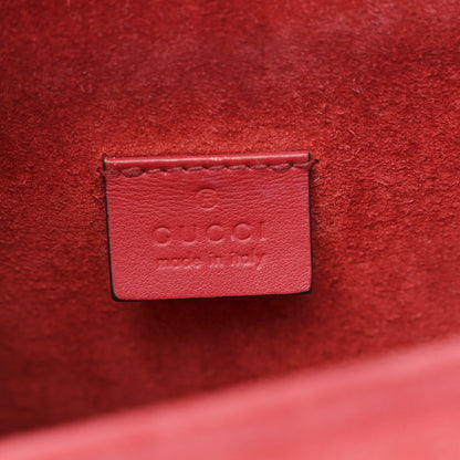 Gucci GG Supreme Monogram Mini Dionysus Shoulder Bag Hibiscus Red 6 of 14