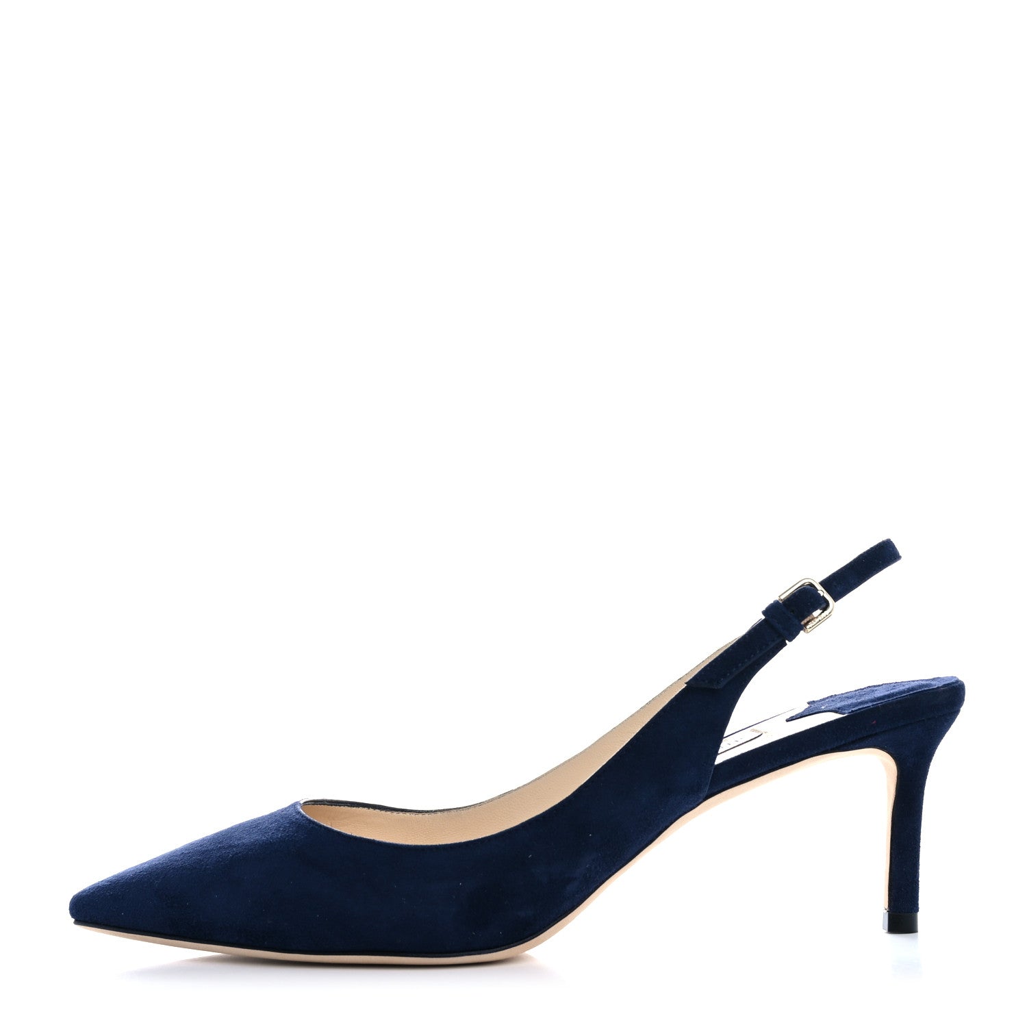 Jimmy Choo Suede Erin 60 Pumps 39.5 Navy 1 of 9