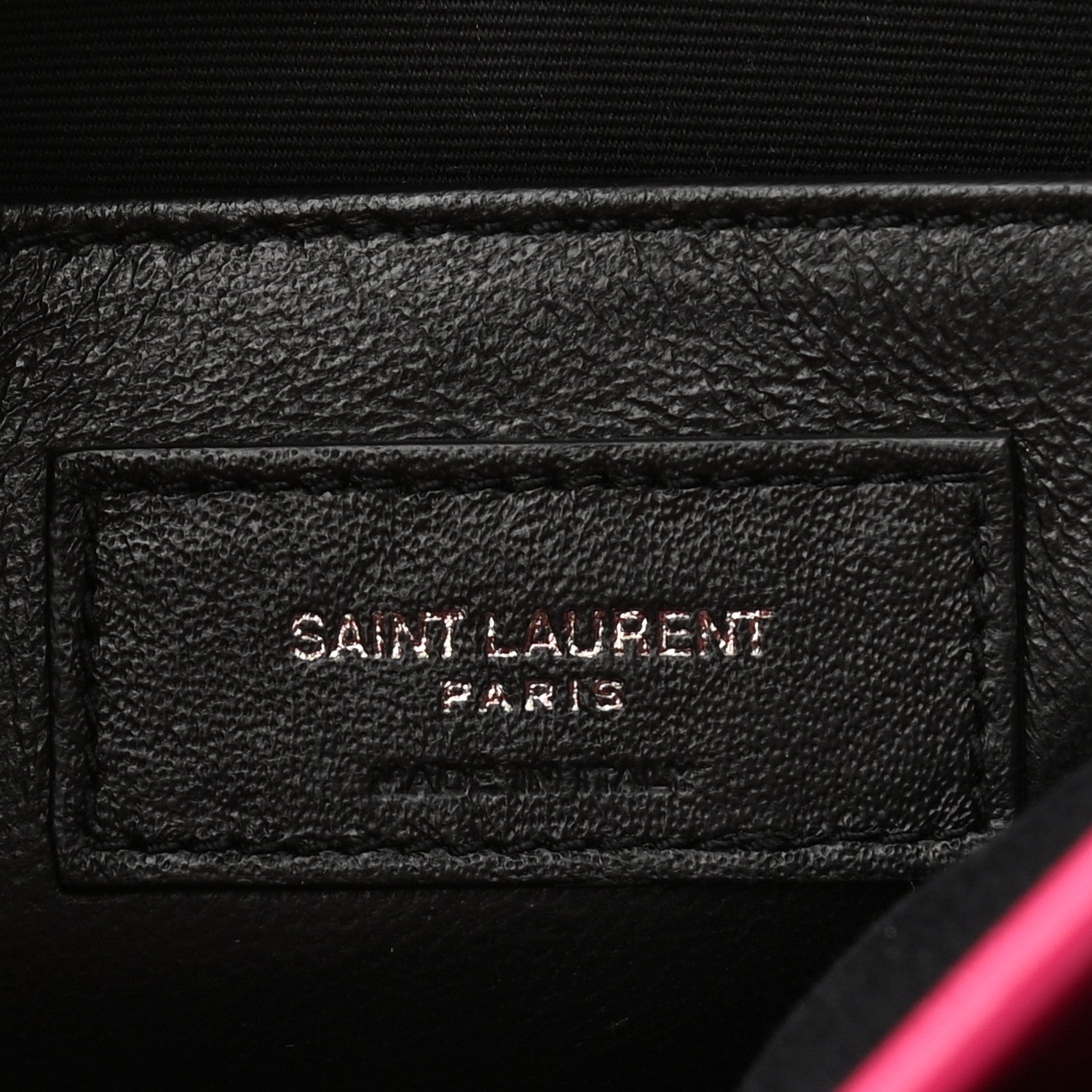 Saint Laurent Crinkled Calfskin Matelasse Monogram Baby Niki Chain Satchel Freesia 6 of 11