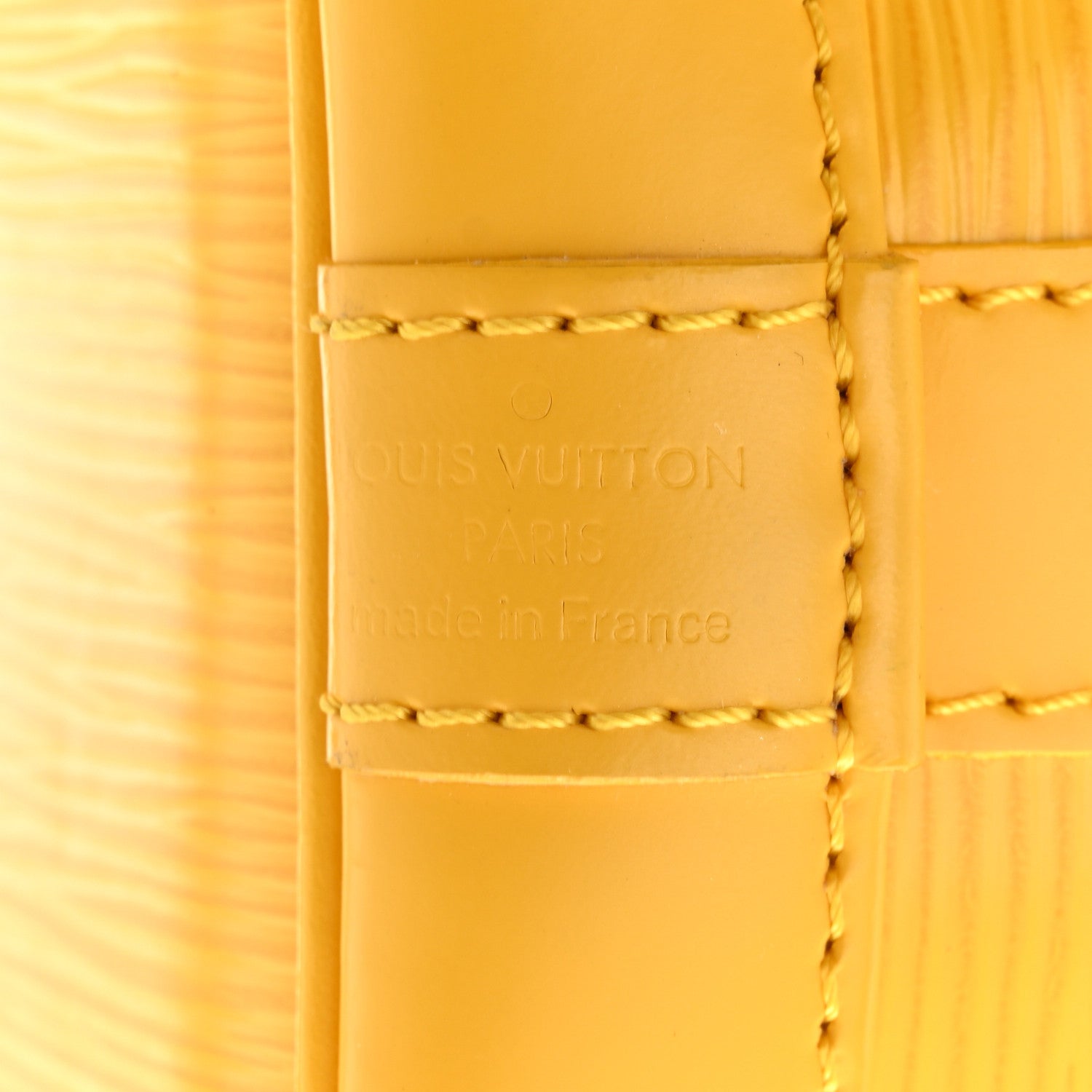 Louis Vuitton Epi Petit Noe NM Yellow 6 of 11