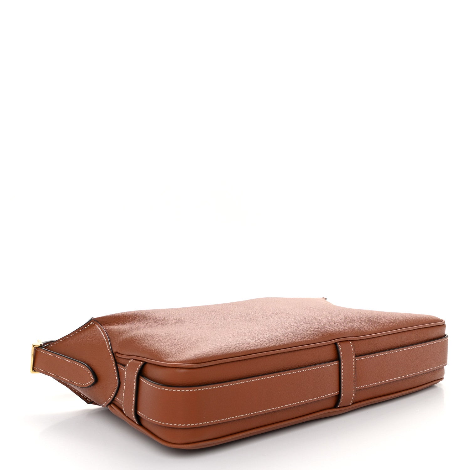 Celine Supple Calfskin Medium Romy Shoulder Bag Tan 4 of 10