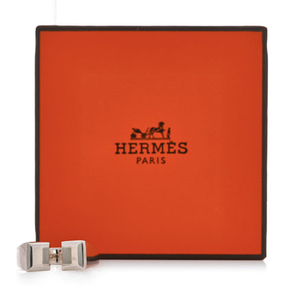 Hermes Sterling Silver Large Clou de Forge Ring 52 6 6 of 6