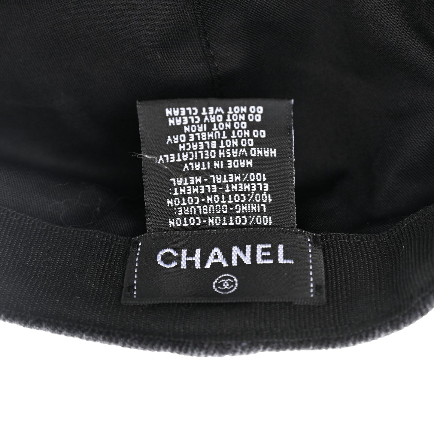 Denim Mood Cap Hat Black