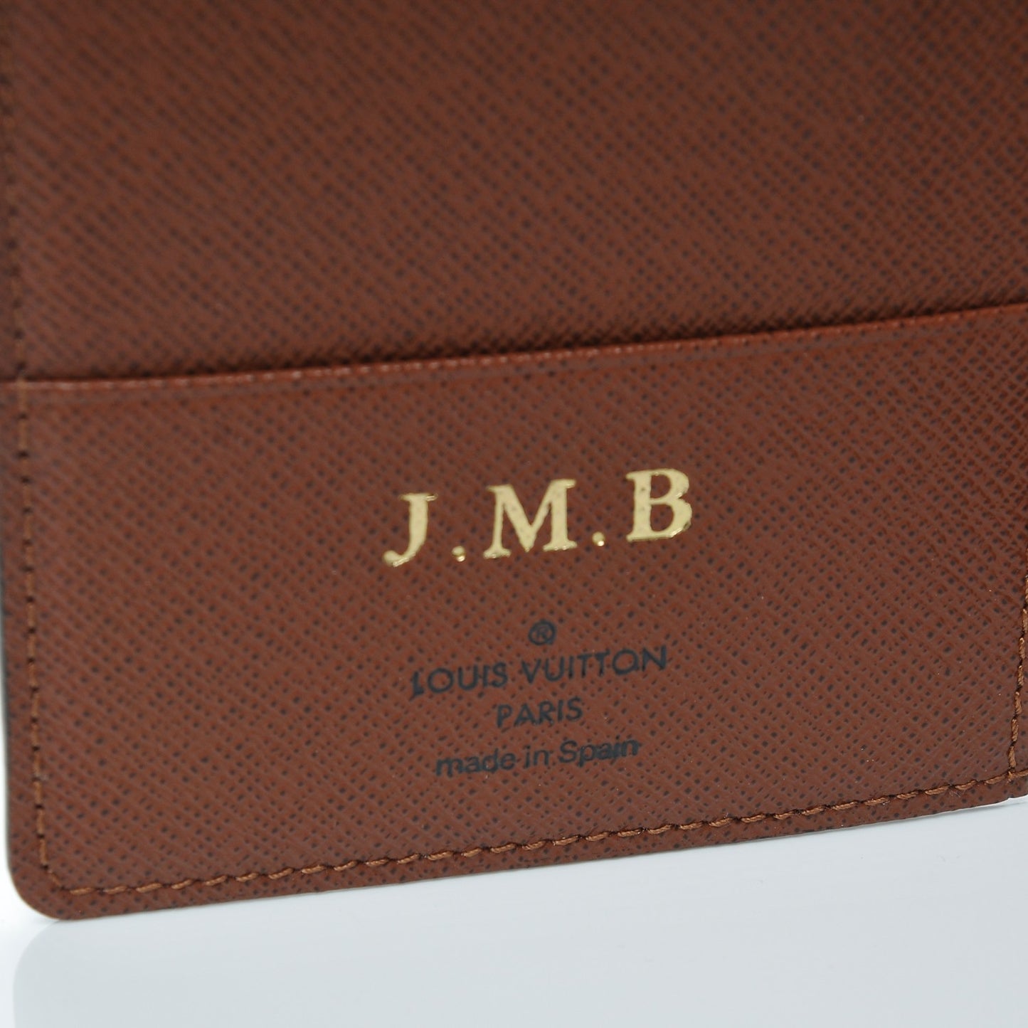 Monogram Passport Cover