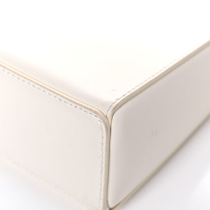 Givenchy Box Calfskin Small Cut Out Shoulder Bag Ivory 10 of 19