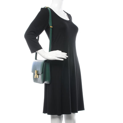 Celine Box Calfskin Medium Classic Box Flap Bag Light Emerald 2 of 8