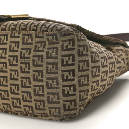 Fendi Zucchino Mama Baguette Brown 10 of 12