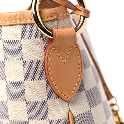 Louis Vuitton Damier Azur Delightful MM Rose Ballerine 16 of 20