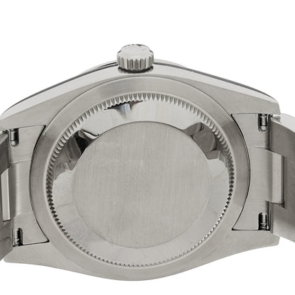 Rolex Stainless Steel 34mm Oyster Perpetual Watch Bright Blue 124200 4 of 4