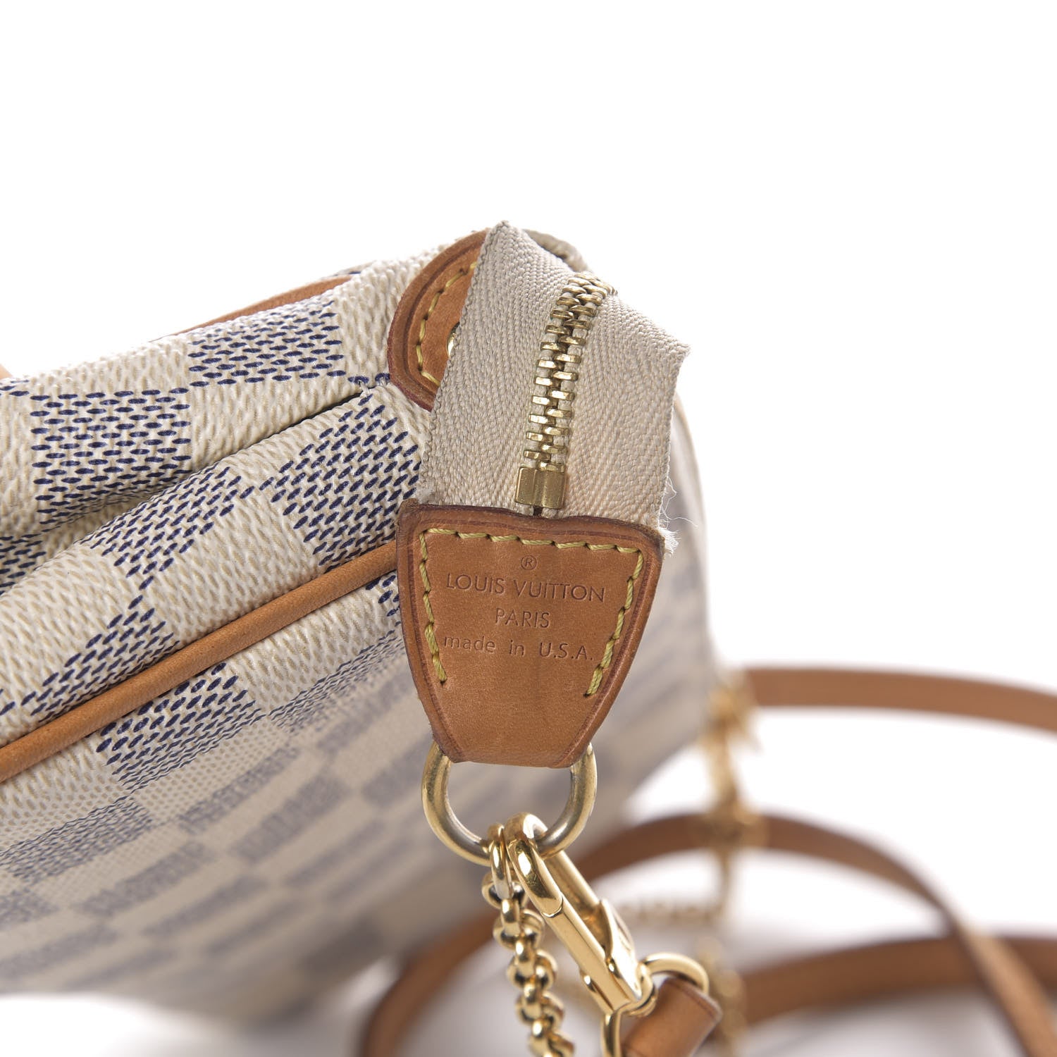 Louis Vuitton Damier Azur Eva Clutch 10 of 10