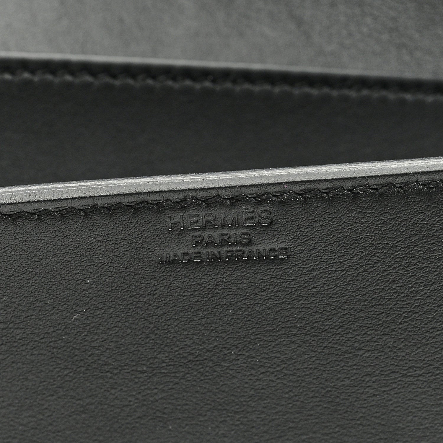 Hermes Swift Shadow Clutch 29 Black 6 of 6