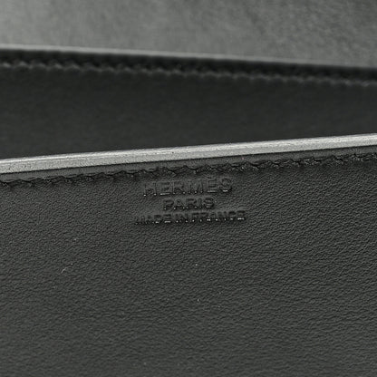 Hermes Swift Shadow Clutch 29 Black 6 of 6