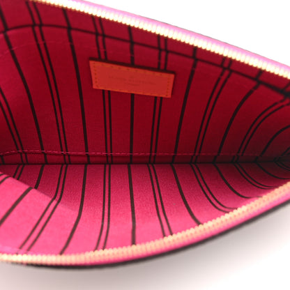 Louis Vuitton Monogram Neverfull MM GM Pochette Pivoine 5 of 7
