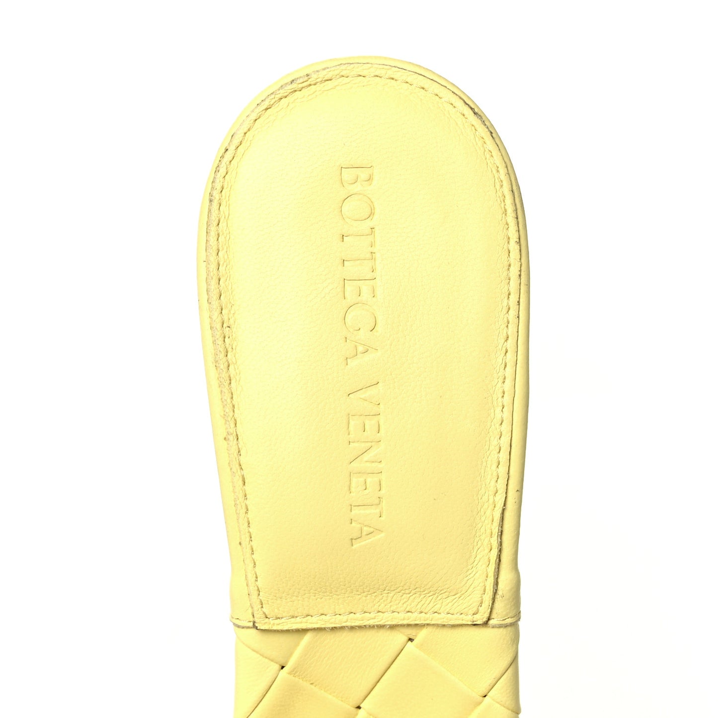 Nappa Maxi Intrecciato Lido 90mm Mule Sandals 36 Lemonade