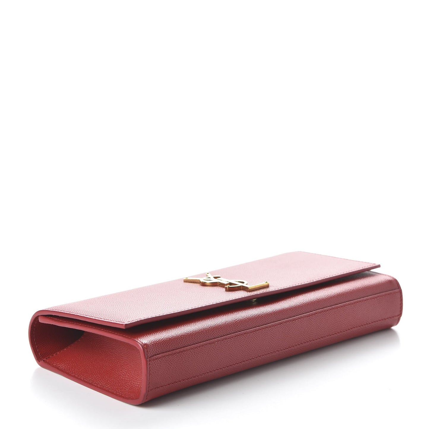 Grain De Poudre Classic Monogram Cassandre Clutch New Red