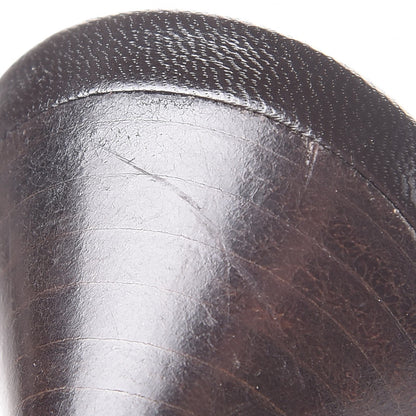 Gucci GG Monogram High Heel Slides 7 Brown 15 of 15