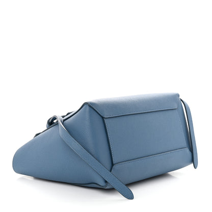 Celine Grained Calfskin Micro Belt Bag Washed Blue 4 of 11