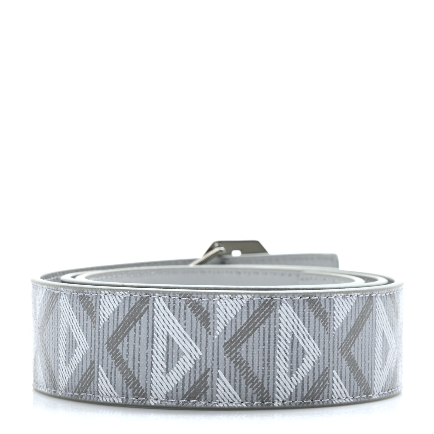 Diamond Canvas Belt 95 Grey