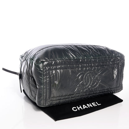 Chanel Nylon Coco Cocoon Medium Reversible Tote Grey 4 of 7