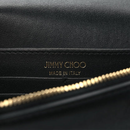 Jimmy Choo Smooth Calfskin Mini Palace Crossbody Black 6 of 8
