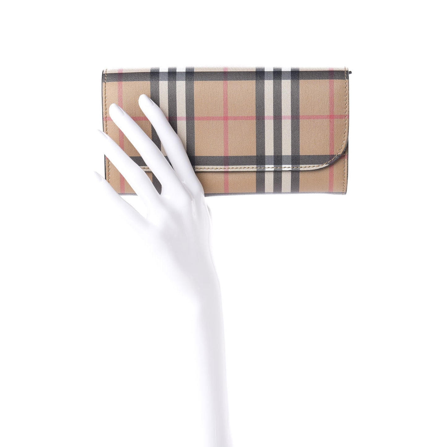 Vintage Check Halton Wallet Black