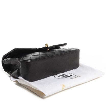 Chanel Lambskin Quilted Small Double Flap Black 4 of 9