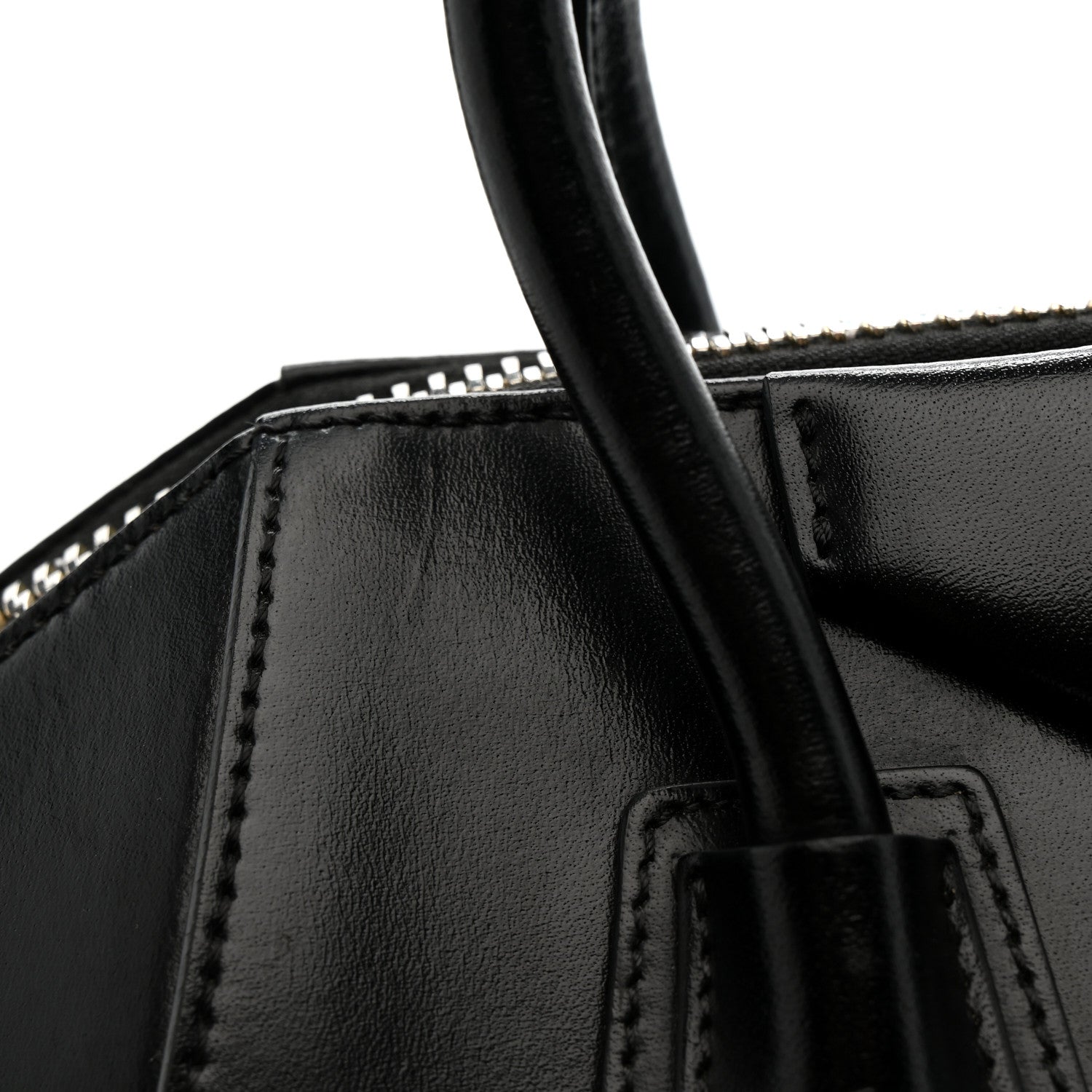 Givenchy Shiny Lord Calfskin Small Antigona Black 11 of 12