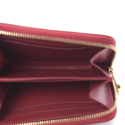 Louis Vuitton Vernis Rayures Zippy Coin Purse Pomme D'Amour 6 of 9