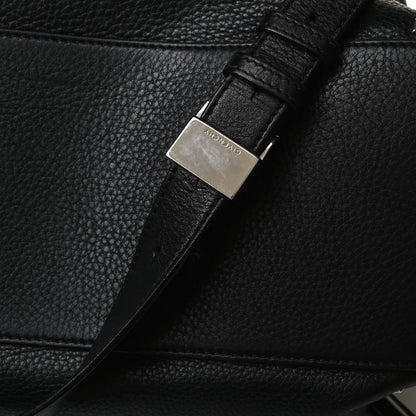 Givenchy Grained Calfskin Metal Stitch Medium Pandora Pure Flap Bag Black 13 of 15