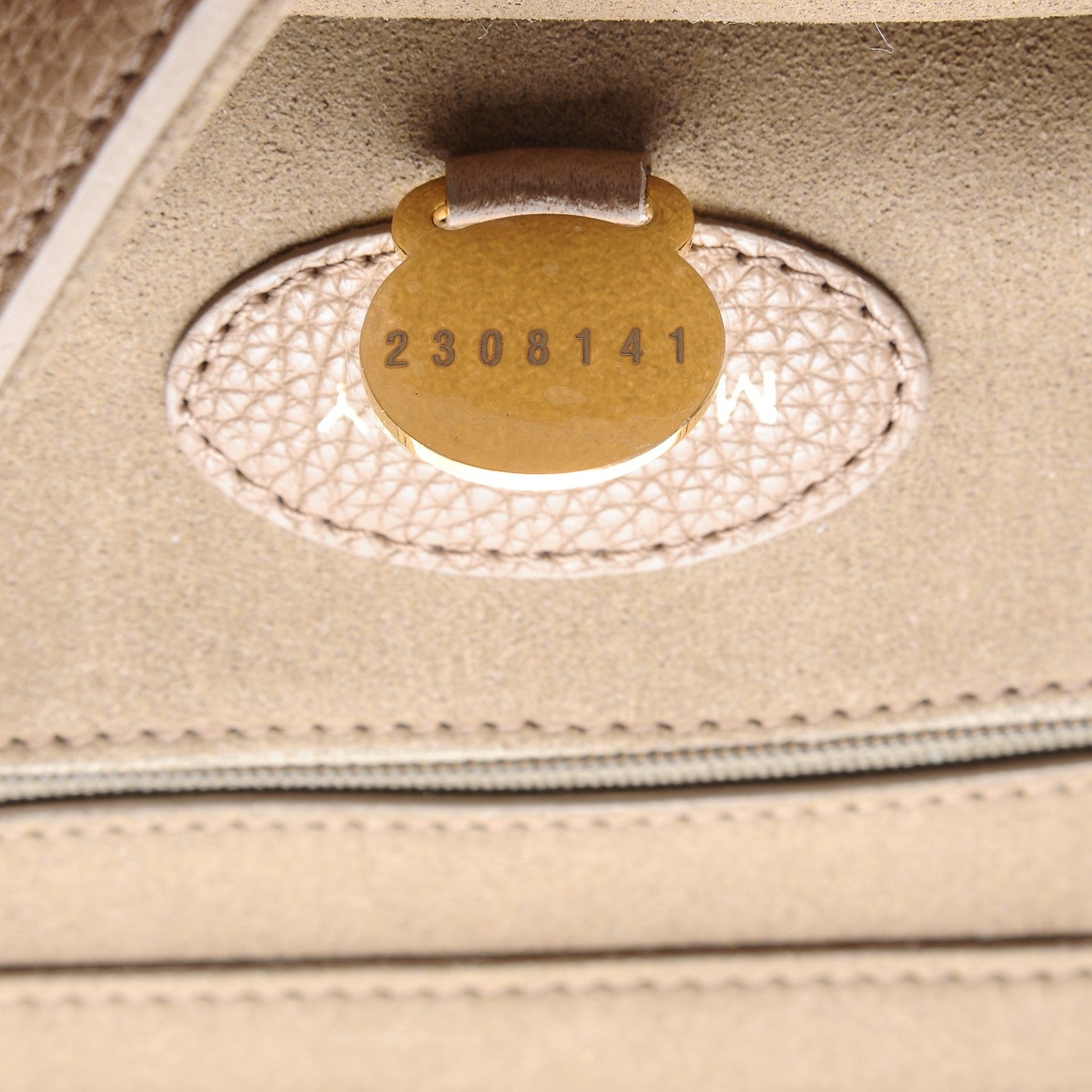 Mulberry Small Classic Grain Medium Lily Dark Beige 8 of 10
