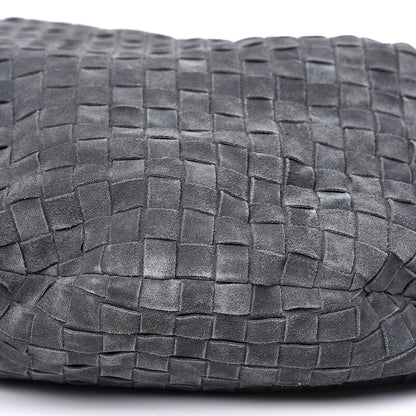 Bottega Veneta Suede Intrecciato Large Jodie Medium Grey 10 of 13