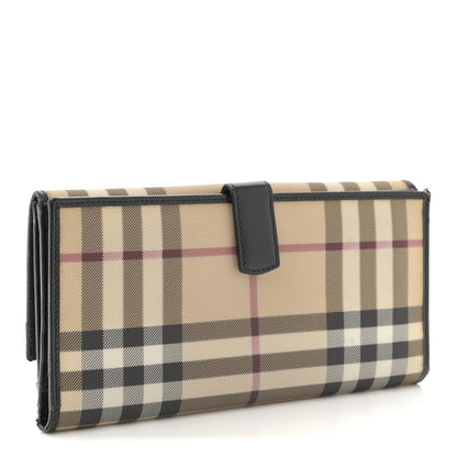 Burberry Nova Check Continental Wallet Black 3 of 9